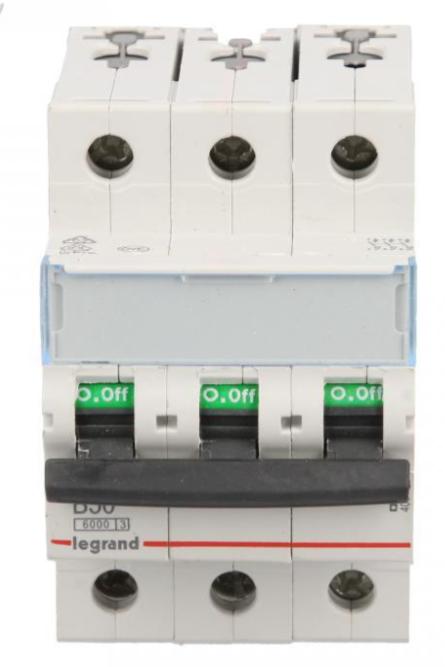 Wyłącznik Nadprądowy 3P B 50A 6Ka Ac S303 Tx3 403407