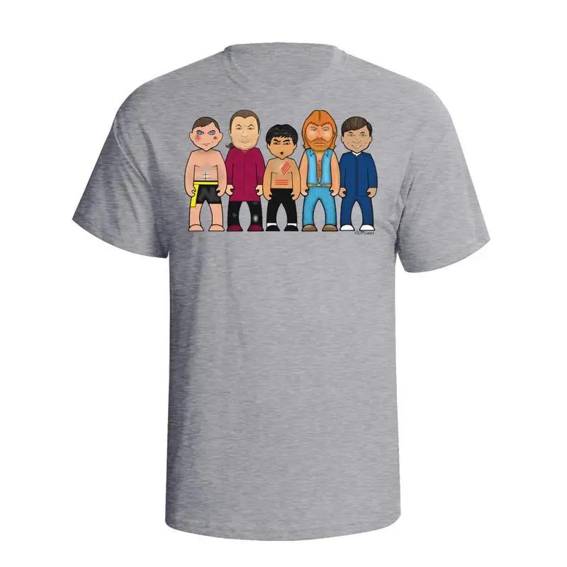 Martial Arts Legends By Vipwees Unisexs Quality Cotton T Shirt Film Inspired