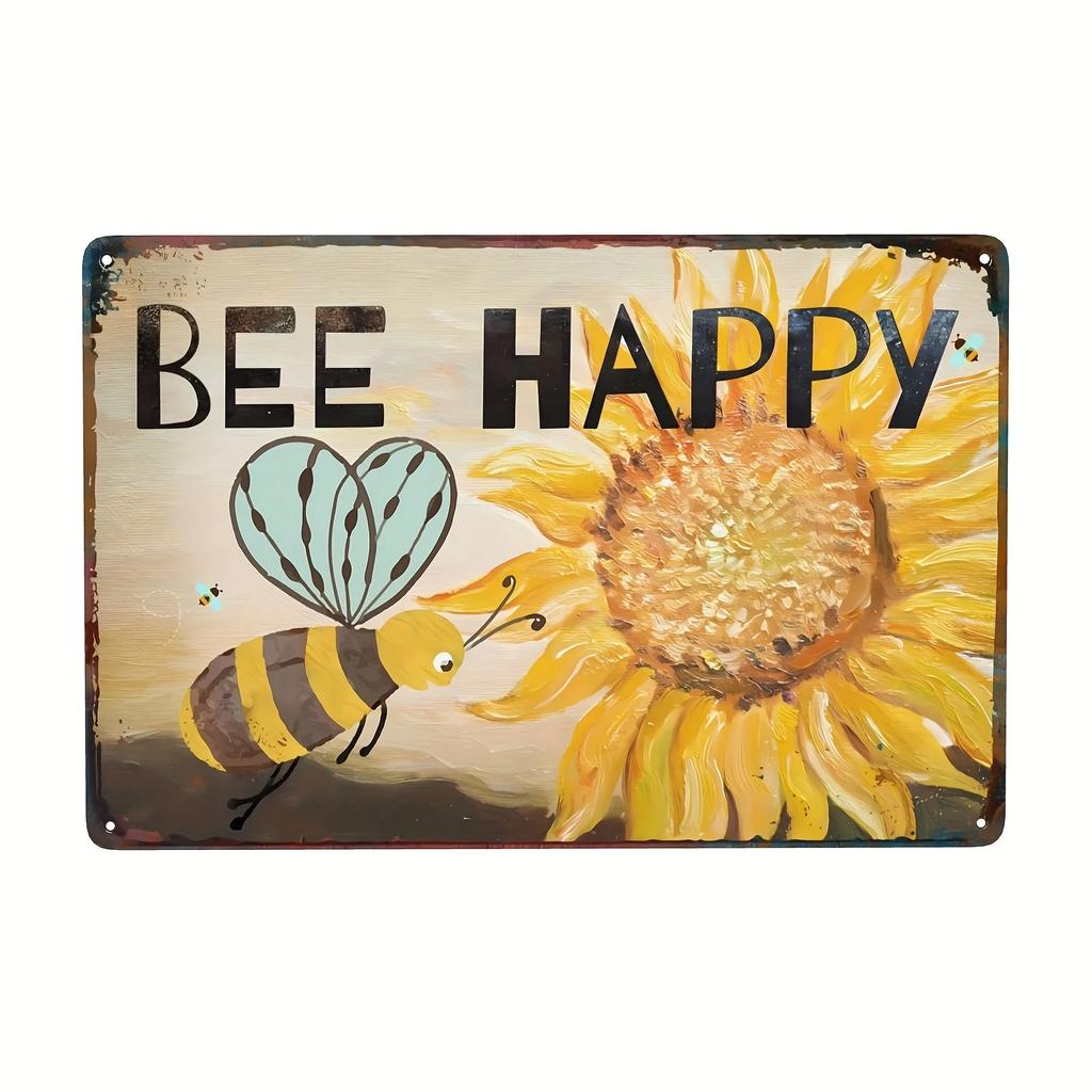 Floral Nature Plants Metal Tin Retro Sign For Kitchen Garden Home Bars Restaurants Cafes and Pubs Art Poster for Wall Dec
