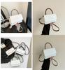 2024 New Fashion Color Block Minimalist Summer Women's Bag Pu Material Versatile Casual Handbag Shoulder Crossbody Bag