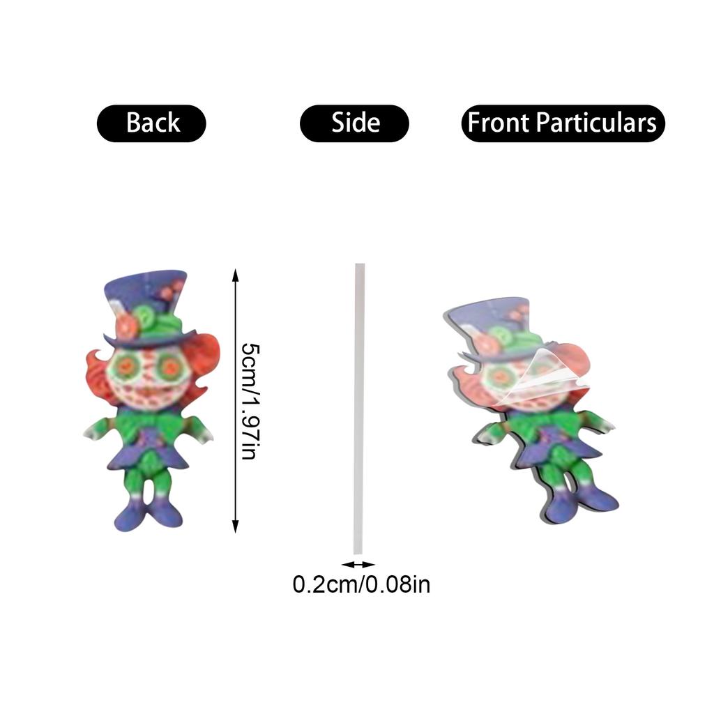 31 2d Night Terror Halloween Countdown Box With New Unusual Horror Doll Advent Calendar Decoration Gift 2025, Pre-Christmas Horror Halloween