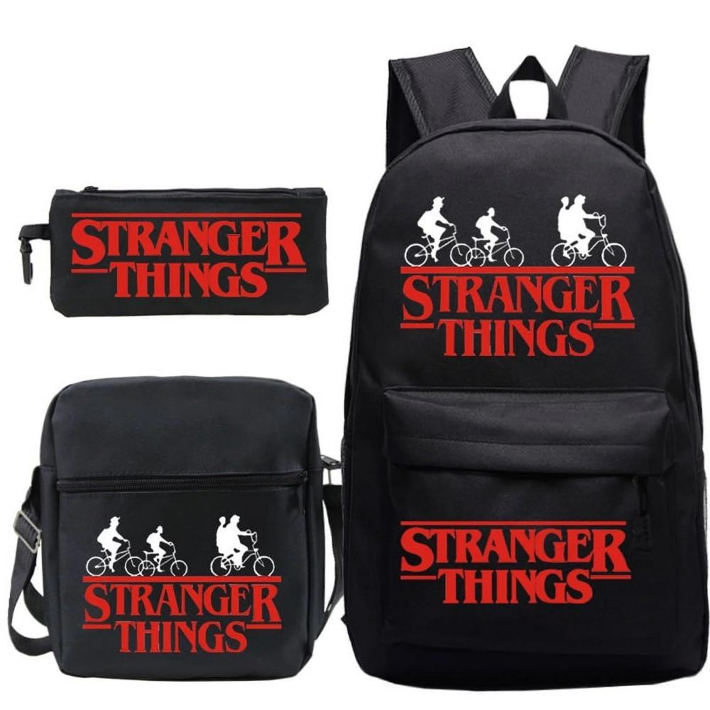ONE PIECE heat transfer schoolbag primary school student printed backpack large capacity backpack backpack pencil case