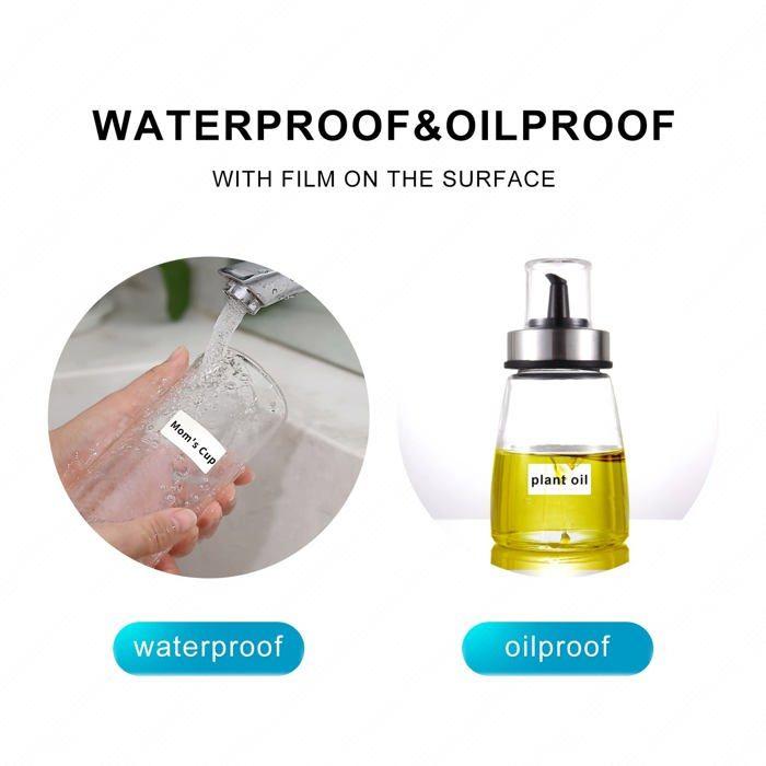 Niimbot - D101-0105 - D101 Standard Laminated Replacement Label Tape for Desktop Label Maker (25 X 15)