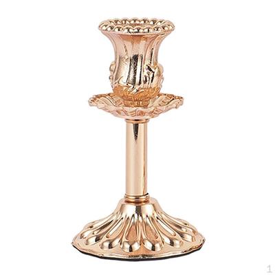0,86 Zoll Metallkerze Säule Hochzeit Zuhause