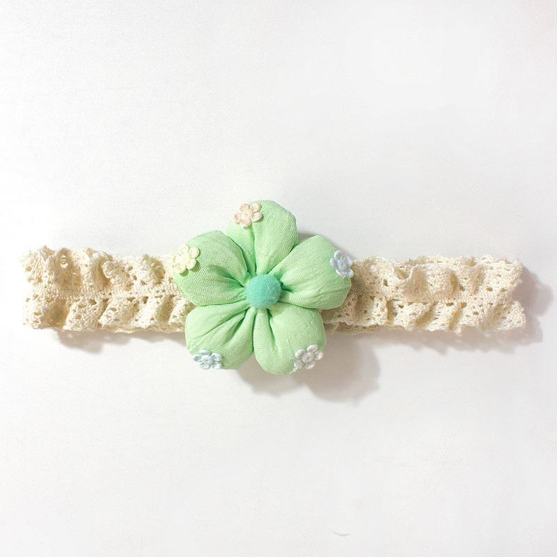 New Baby Headband, Cute Flower Children's Headscarf, Thin Soft Baby Hair Accessories