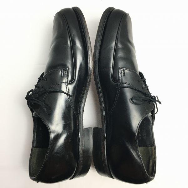 70s-80s? Vintage TOWNCRAFT U-Tip Business Shoes 8.5D 26.0-26.5 Black USA Made(USED)
