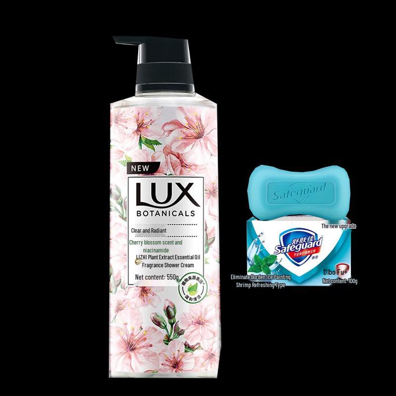 Lux Plant Essence Cherry Blossom Shower Gel Set
