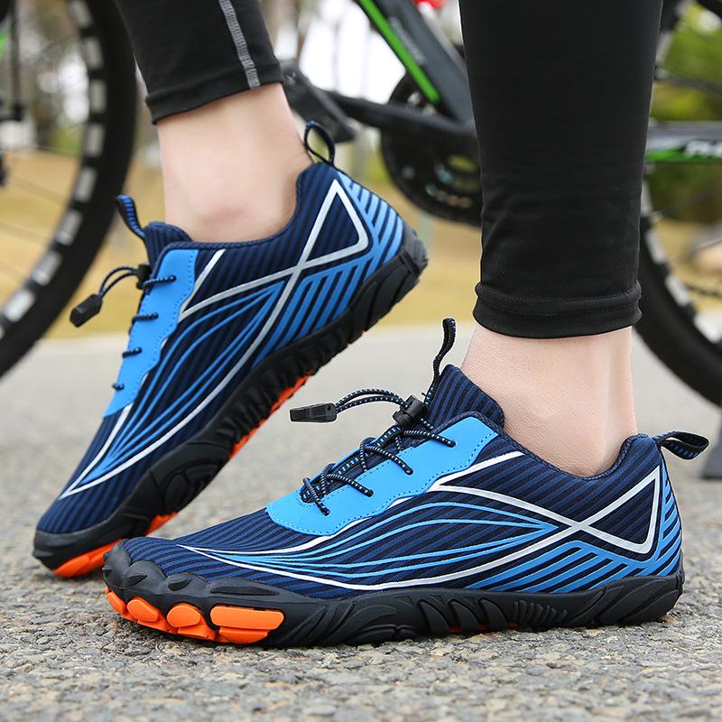 Unisex Non-Slip Breathable Hiking Shoes: Cross-Border Outdoor, Soft Sole, Wear-Resistant, Ideal for Cycling & Casual Sports