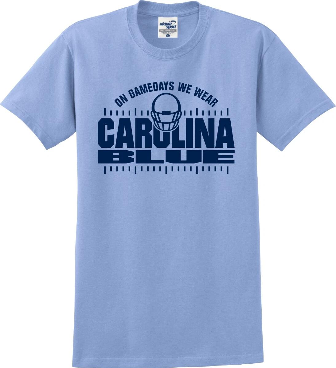 

On Gamedays We Wear Carolina Blue Unisex T shirt (S-5X) S