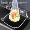 Creative Stainless Steel Sink Filter Drain Rack Foldable Anti-Clogging Garbage Net Shelf Square Sink Corner Mesh Rack