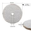 Jewelry Polishing Wheel Ceramic Car Body Burr-removal Rough Sanding Buffing Cloth Wheel 4 Inch 4pcs