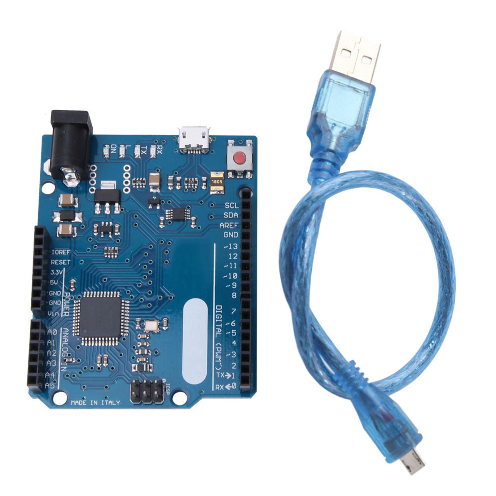 

Плата розробки 5 В 16 МГц ATmega32u4 з USB-кабелем для Leonardo R3 Pro
