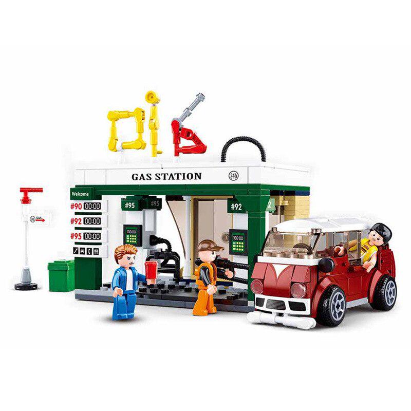 toy car gas station