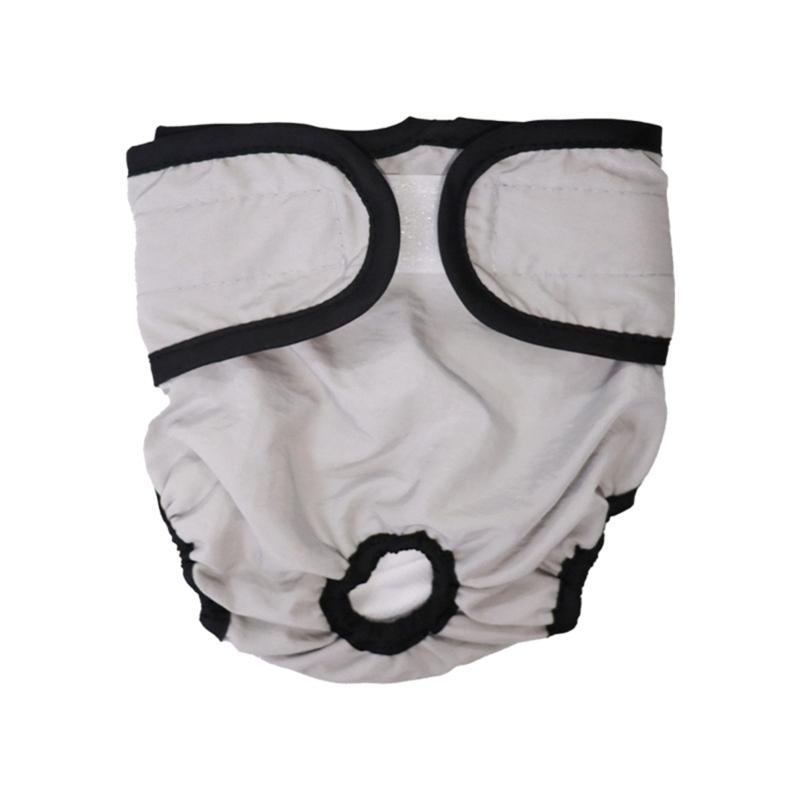 Dog Physiological Pants Girls Dog Diapers Washable Multiple Color for Girls Dogs Comfortable Reusable Dog Belly Wraps