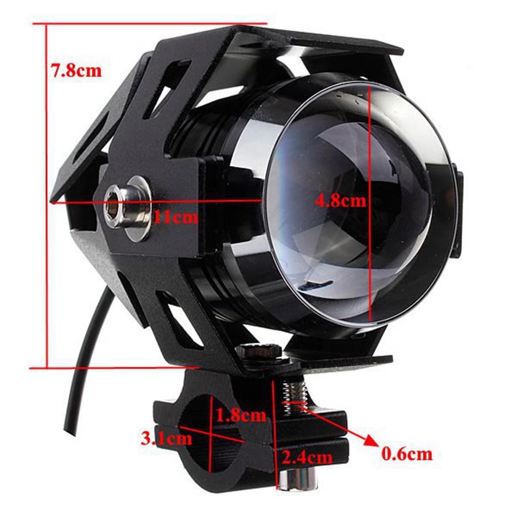 Buy 125w Motorcycle Motorbike Daytime Running Lights Lamp Headlight Fog Spot Light Bulb Swit 4