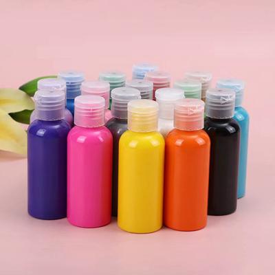 60ml Fluid Paint Concentrated Fast Drying Bottled Drawing Liquid Propylene Watercolor Painting Tools