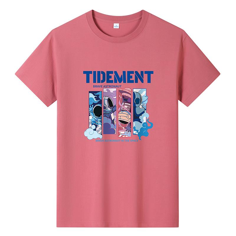 Мужская повседневная футболка из чистого хлопка Big Yards — фото 3