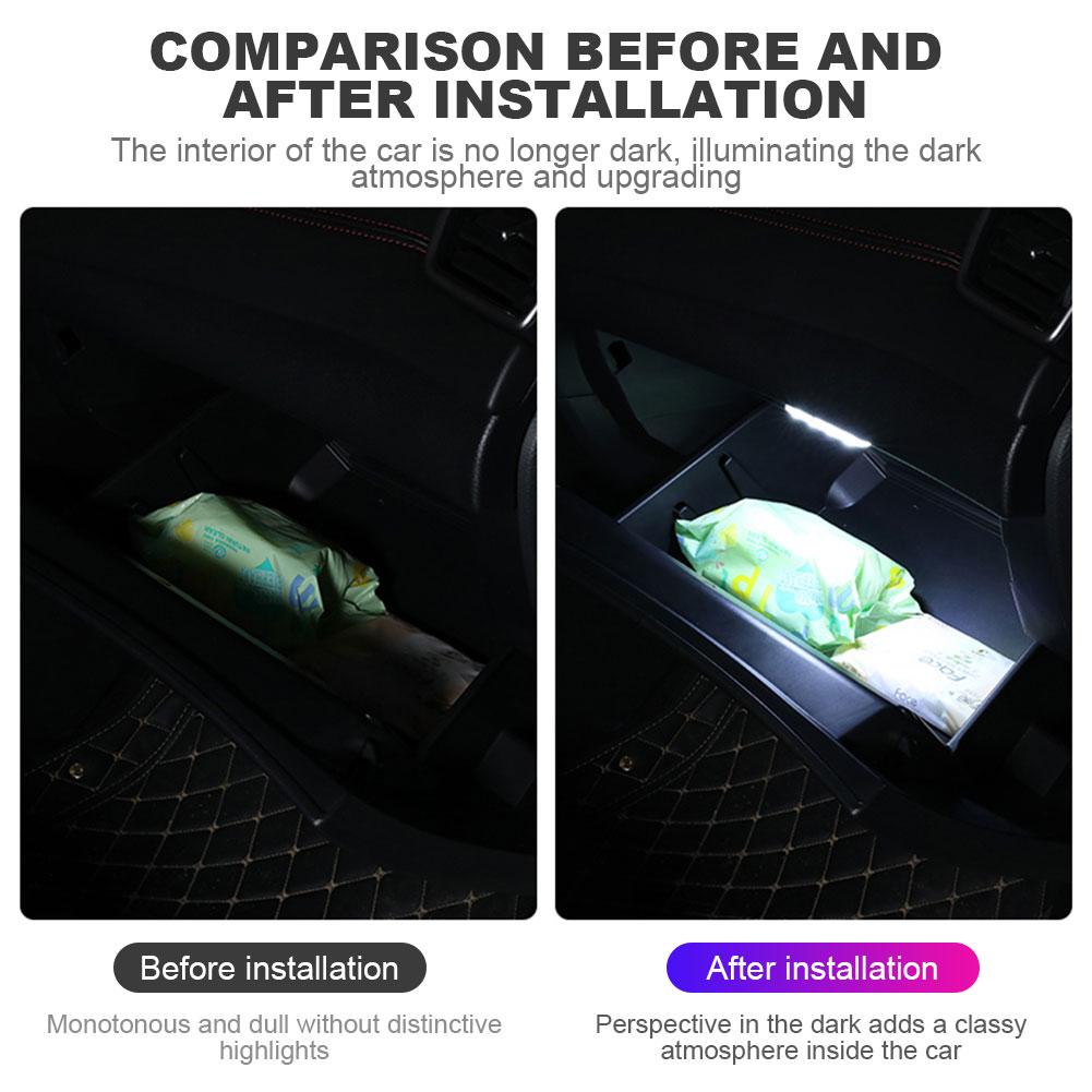 Auto-Innenbeleuchtung, Innen-Auto-Beleuchtung, Deckenlampe, Nacht-Touch-Licht, Hand-Leselampe, Auto-Dach-Magnete, Leselampe