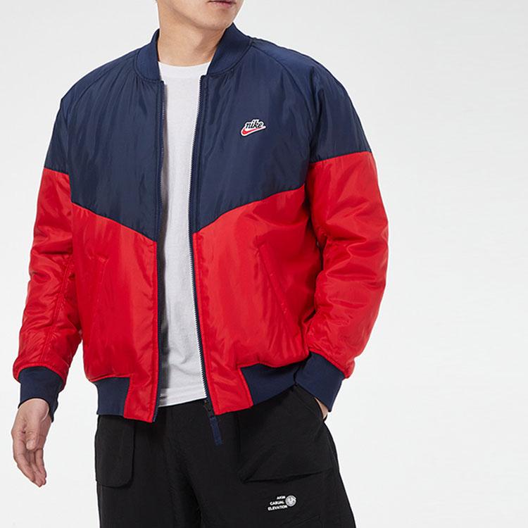 Nike Reversible Cotton Jacket Men Jackets Red CZ9999-451
