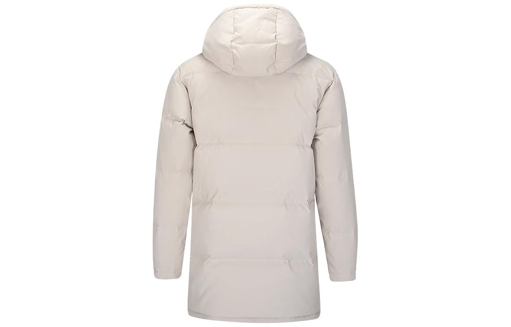 Li Ning Badminton Collection Down Jacket Unisex Silver Fish Gray AYMT121-3