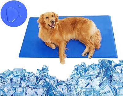 Gel Cooling Mat for Pets 52x52 Cm Blue