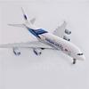 1/400 Scale Malaysia A380 Airlines 20cm Metal Alloy Model Aircraft With Landing Gear Diecast Plane Display Home Decorative