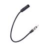 Car Antenna Extension Cable FM Antenna Extension Wire FM Radio Antenna Extension Cable Cord Portable  Accessory for Car Black