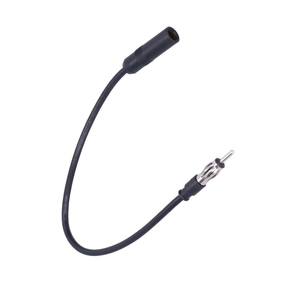 Car Antenna Extension Cable FM Antenna Extension Wire FM Radio Antenna Extension Cable Cord Portable Accessory for Car Black