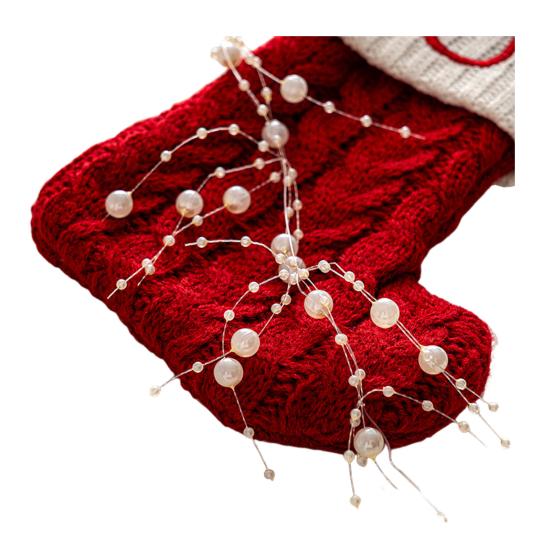 Christmas Tree Pendant DIY Hanging Ornament Festive Atmosphere Bead Strings for