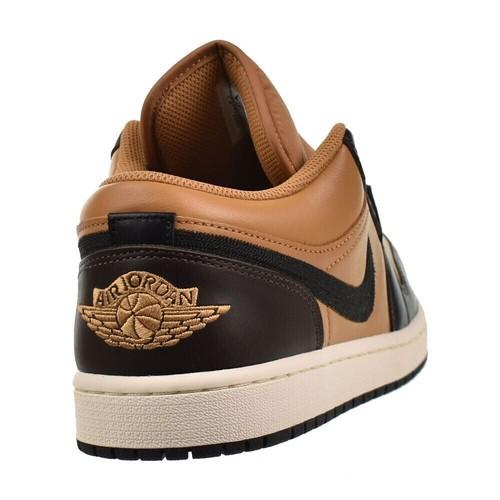 Jordan 1 Low SE Men's Shoes Flax/Black-Baroque Brown HQ3603-201