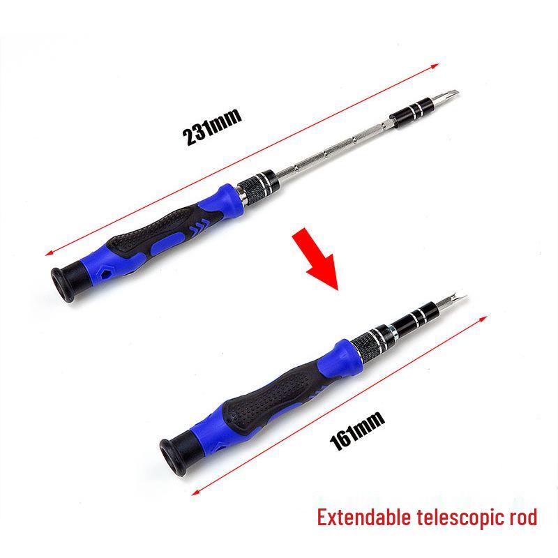 58-in-1 Chrome Vanadium Screwdriver Set for Phones, Electronics, Computers & Glasses Repair