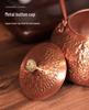 Handmade Pure Copper Tea Kettle: Open Flame Boiling and Steeping Set
