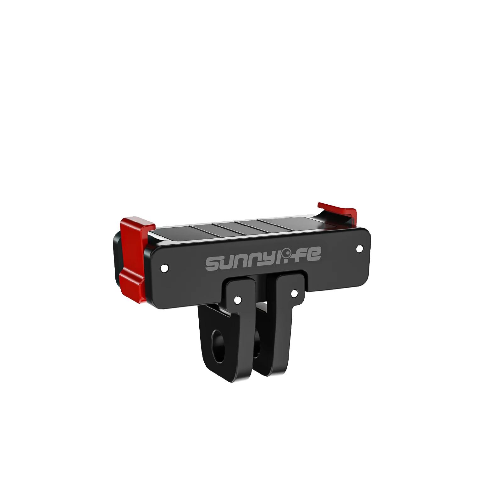 

Magnetic Adapter Mount For DJI Osmo Action 5 Pro/4 3 2/360/Camera Quick Release Base 1/4 Thread Port For DJI Action 5 4 3