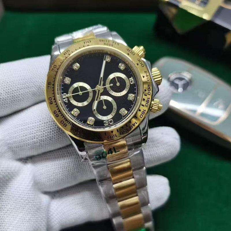 La Jialu Daytona Men's Panda Dial Automatic Mechanical Watch