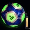 Fantecia Leuchtender Fußball Größe Fluoreszierender Fußball für Training und Freizeit Perfekt für Jugendliche und Erwachsene mit Pumpe 5, Spiele,