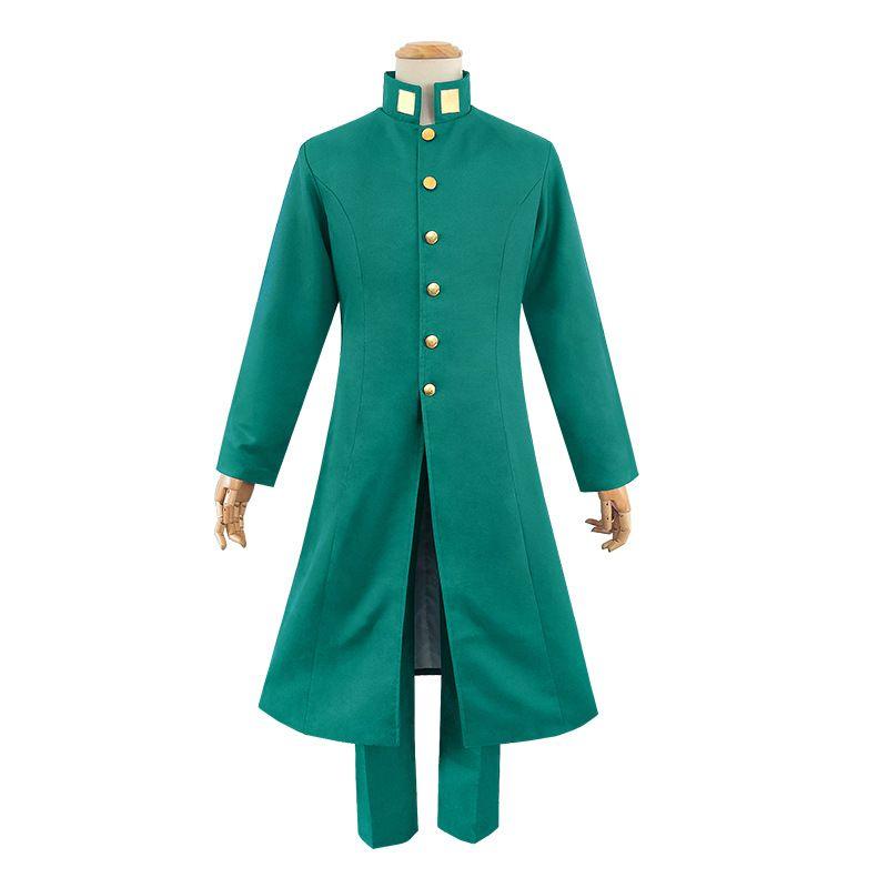 Sweet Cosplay Anime Jojo s Bizarre Adventure Kakyoin Noriaki Green Battle Suit Cosplay Costume Green Women s Model S