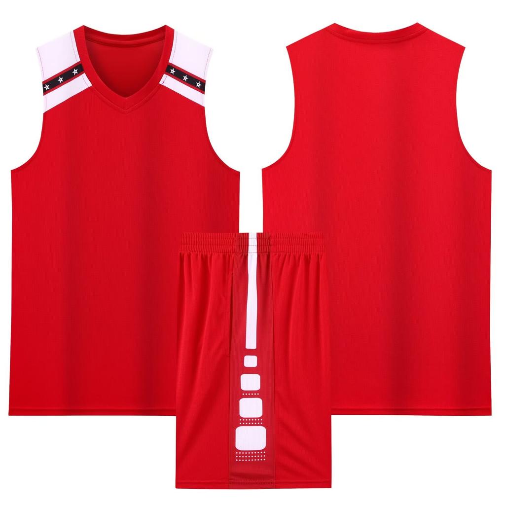A115 Basketball Jersey Set, Adult Children'S Clothing, Men'S Print Jersey, With Pockets On Both Sides 3Xs-5Xl