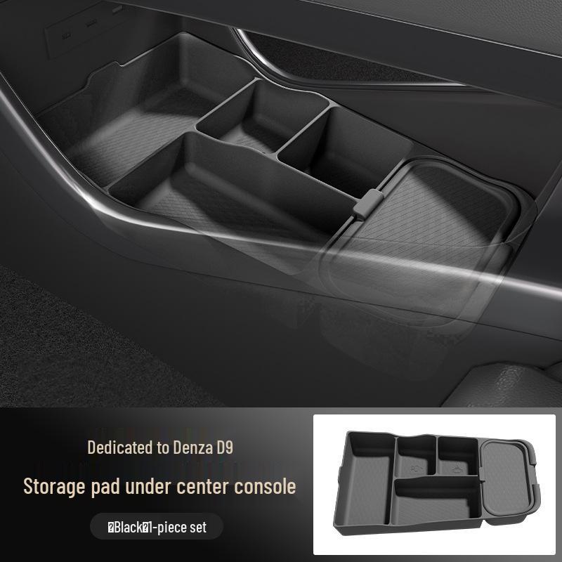 Denza D9 Center Console Storage Box Organizer for Xiaolong MAX Car Accessories