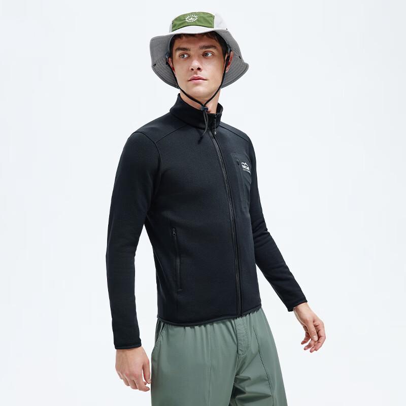 Navigare Men's Stand-Collar Outdoor Zipper Sweatshirt