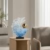 Abstract Sculpture Modern Statue Faceted for Living Room, Office, Art Collectors