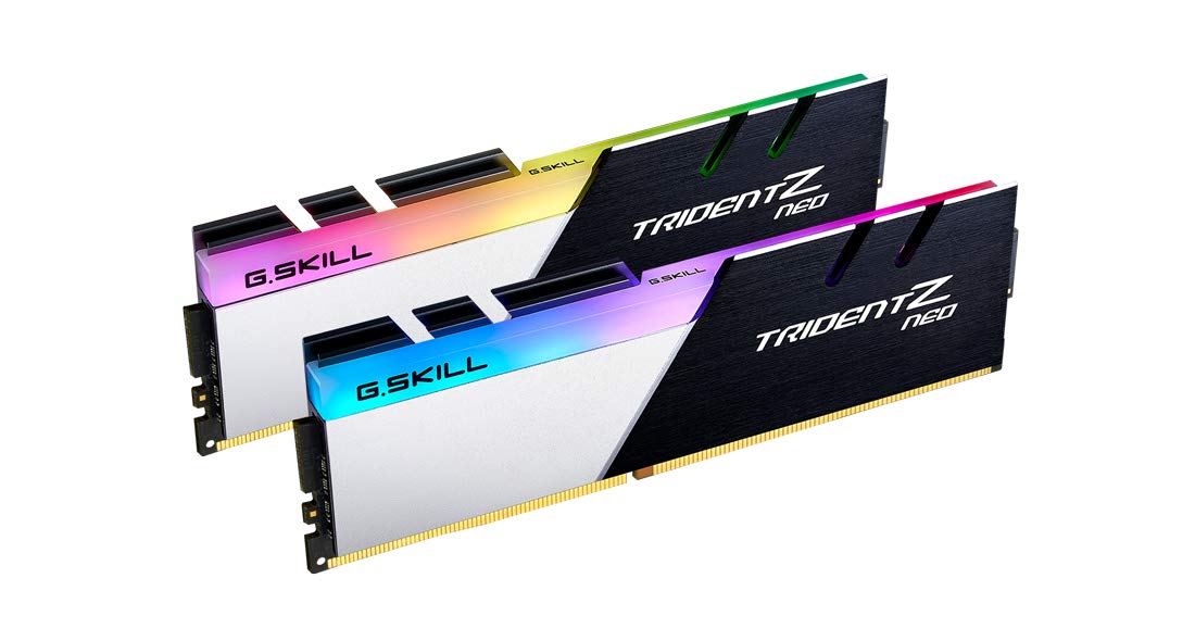 

Trident Z Neo 16GB 8x 2GB DDR4 4000MHz Memory Module G.Skill F4-4000C18D-16GTZN
