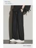 Men's Summer Trend Wide-Leg Ice Silk Casual Trousers - Loose Straight Sports Pants