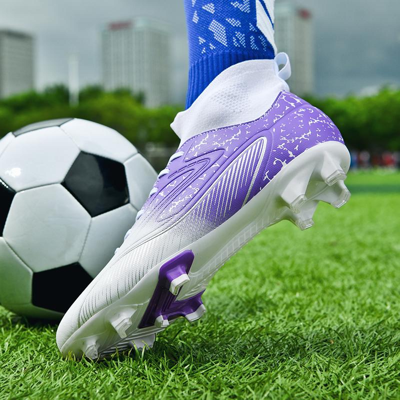 35-45 Men/Women's Football Boots Socks Professional Training Football Boots Young Children Football Sneakers