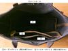 IOKI HAPU Canvas x Genuine Leather Tote Bag Lunch Bag Shoulder Bag Water Repellent Canvas 2-Way (White)
