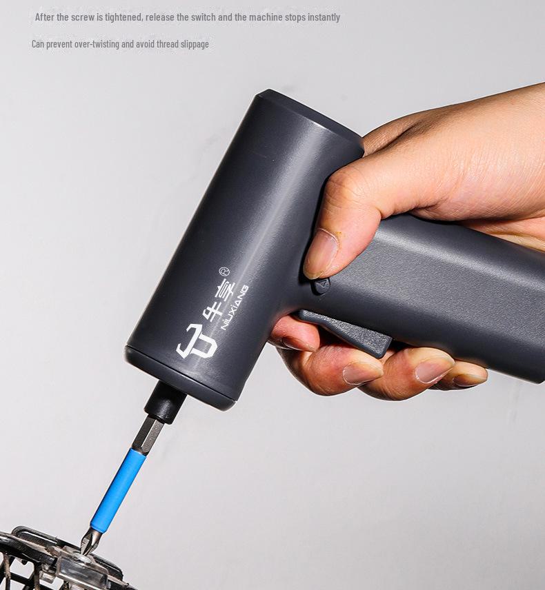 Multi-Functional Rechargeable Electric Screwdriver with Large and Small Torque Options