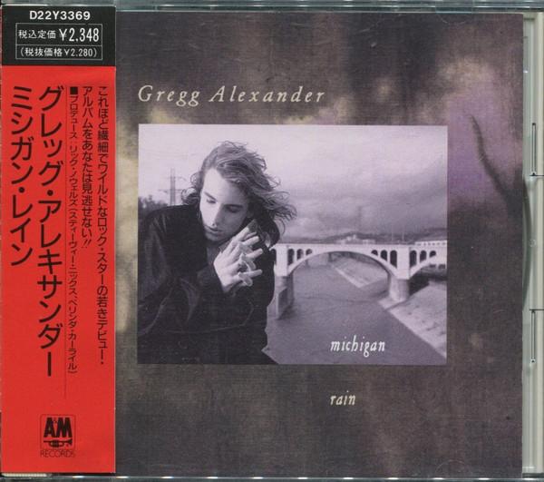 

CD GREGG ALEXANDER Michigan Rain D22Y3369 AM 1989 Japan ObiRock Used