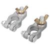 2pcs Battery Terminal Clamps Quick Release Connectors Anti Corrosion Universal Accessory for Car
