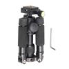 Aluminum Alloy Tripod Ultra Compact Desktop Mini Tripod Kit with Ball Head for DSLR Camera