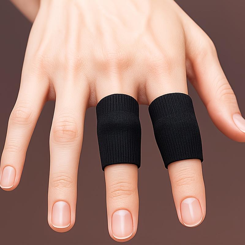 10 Maniche per Dita, Maniche a Compressione per Dita, Alta Elasticità e Traspiranti, Morbide e Comode, Pallacanestro, Festa dello Sport