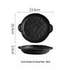 High-End Ceramic 9-inch Double-Ear Fish Plate